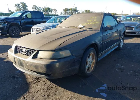 2003 Ford Mustang из США, поврежденный, VIN 1FAFP44443F329057